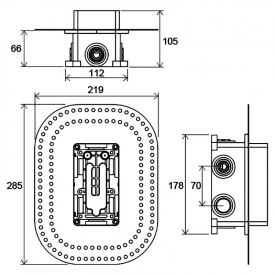 Механизм для смесителей (RB 071.50)