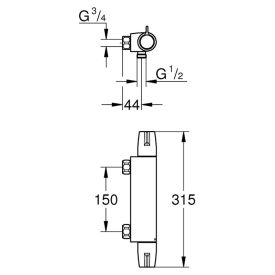 Змішувач Grohtherm Special