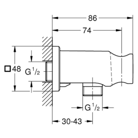 Тримач для душу Rainshower