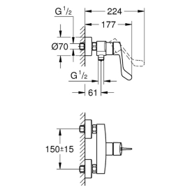 Смеситель Eurosmart