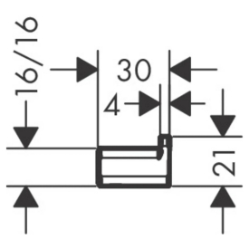 Гачок AddStoris Brushed Black Chrome