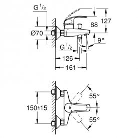 Набор смесителей Eurosmart 123248 MK1