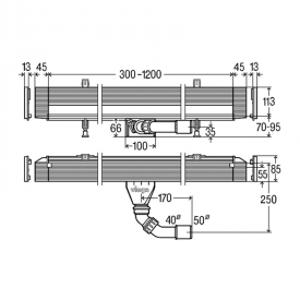 Корпус Advantix Vario Wall Drain 736736