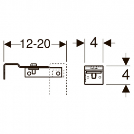 Інсталяційна система Duofix + Delta 51