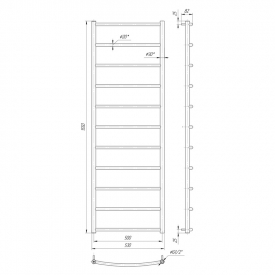 Рушникосушка Класік HP 155x53/50