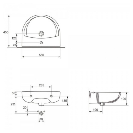 Раковина President 55