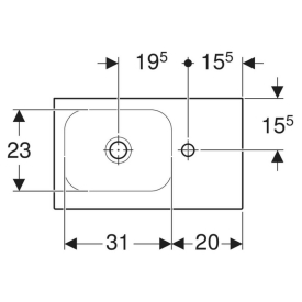 Раковина iCon Light 53