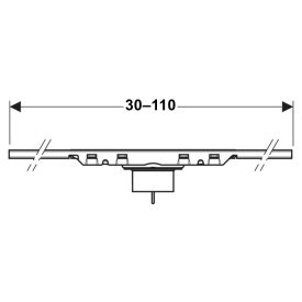Душовий канал Cleanline 50