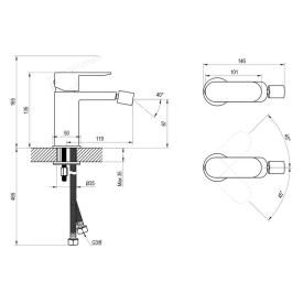Змішувач Chrome II