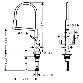 Смеситель Talis M54