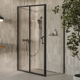 Душевая стенка XPSPS-90 Transparent+черный