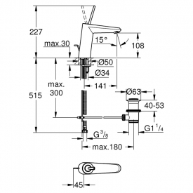 Смеситель EuroDisc Joystick