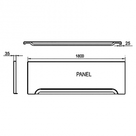 Панель к ванне 180 ST