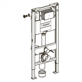 Инсталляционная система Duofix Omega для унитаза и кнопок