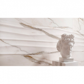 Кахель Cosima White Structure Satin
