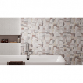 Декор Rovena Light Grey Mosaic